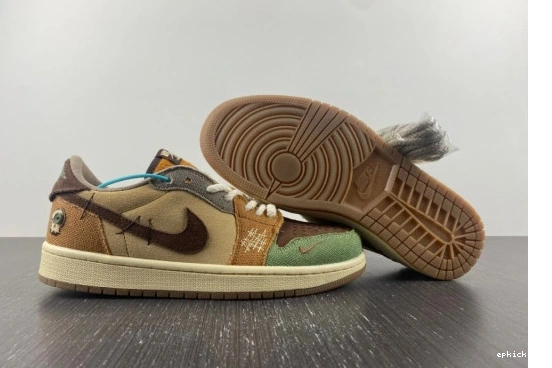 Rep EP Retro Zion Williamson DZ7292-200 OG Low Jordan 1 Voodoo DZ7292-200 0211